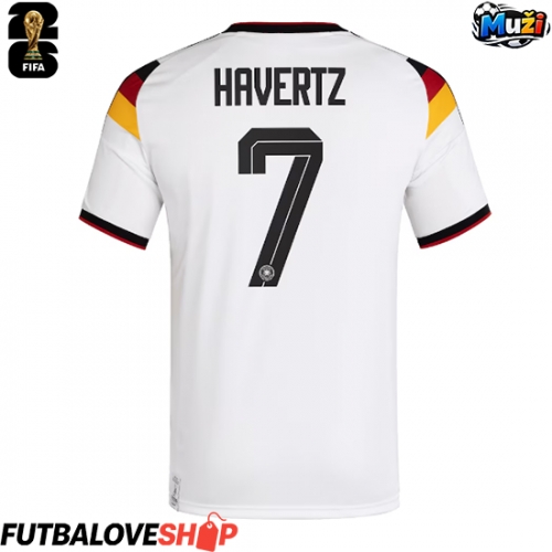 Dres Nemecko Kai Havertz #7 Domáci MS 2026 Krátky Rukáv